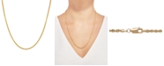 Macy's Rope Link 22" Chain Necklace in 14k Gold
